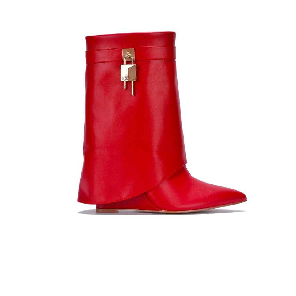 Shoe Game Sick Baddie Calve Boots
